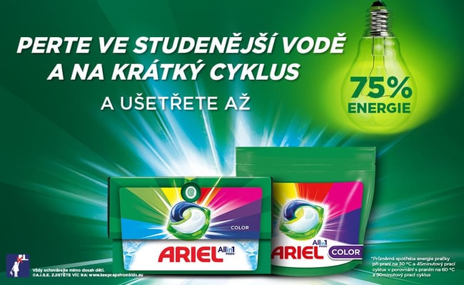 Ariel Allin1 Color kapsle na praní